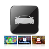 Binize HDMI Adapter with Wireless CarPlay/Andriod Auto for Cars with Factory wired CarPlay