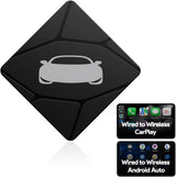 Wireless CarPlay & Android Auto Adapter for Car with OEM Wired CarPlay/Android Auto