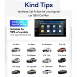 HDMI CarPlay Dongle for Cars with OEM Wired CarPlay