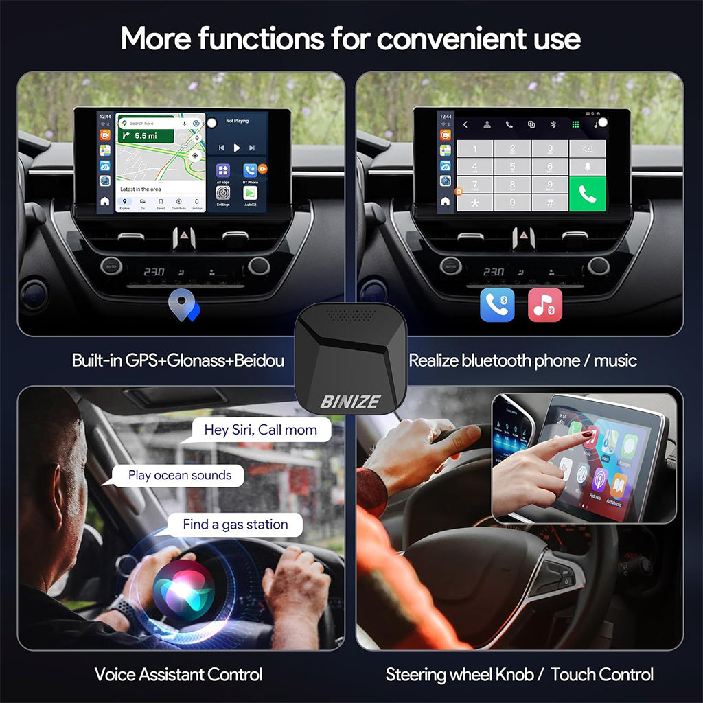 CarPlay Ai Box Android 13 for Car with Wired CarPlay/Android Auto