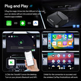 Android 13 Wireless CarPlay Ai Box for Toyota Tundra 2019 2020