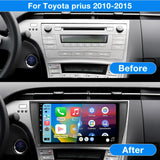 9 Inch Android Car Stereo  for 2010-2015 Toyota Prius with wireless CarPlay/Android Auto