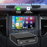 Android 13 USB CarPlay CD Player for Car with Wired CarPlay