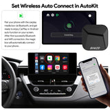 Android 13 Wireless CarPlay Ai Box for Toyota Tacoma 2019 2020