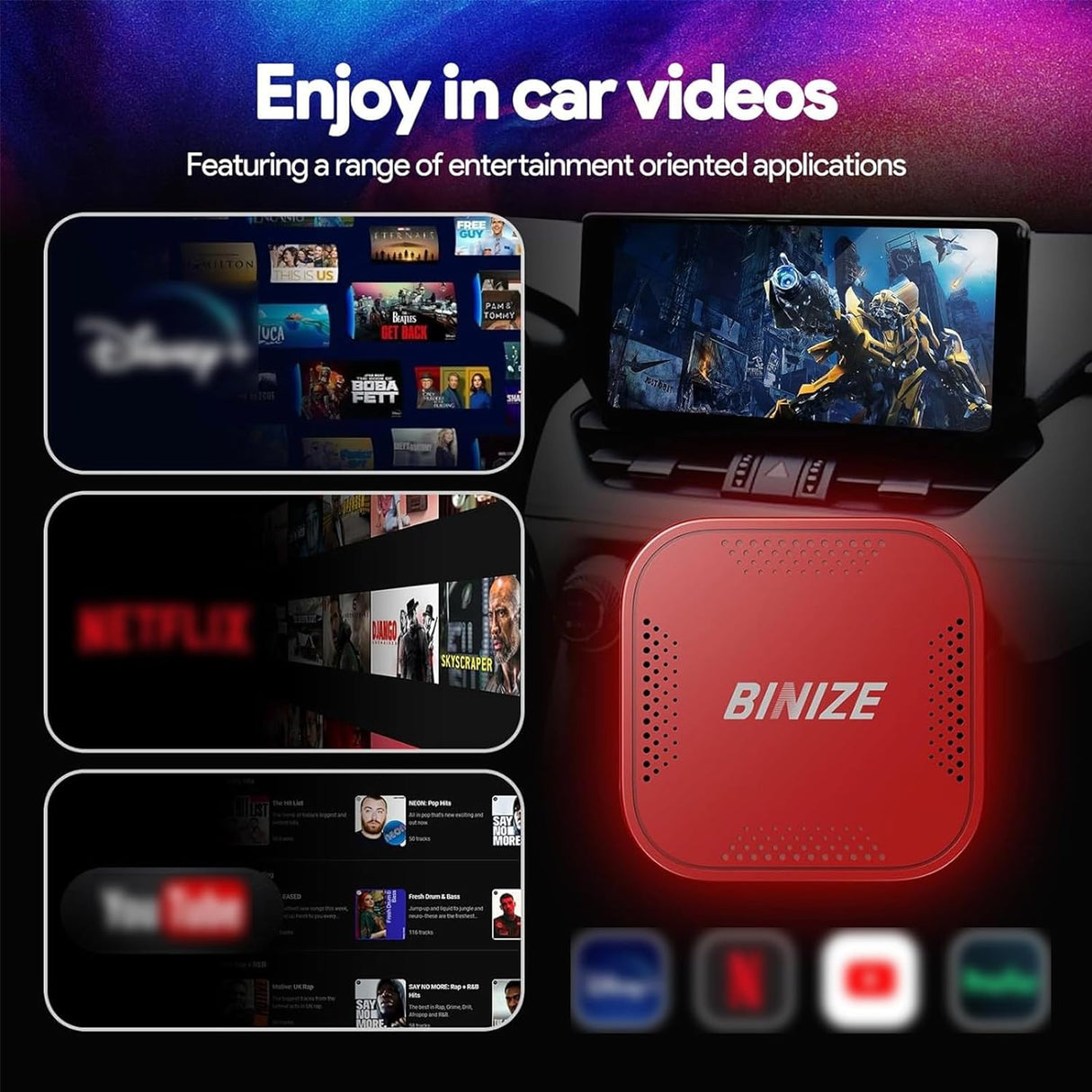 Android 13 Ai Box CarPlay for Toyota Tundra 2022 2023 2024