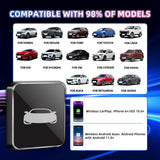 Binize HDMI Adapter with Wireless CarPlay/Andriod Auto for Cars with Factory wired CarPlay